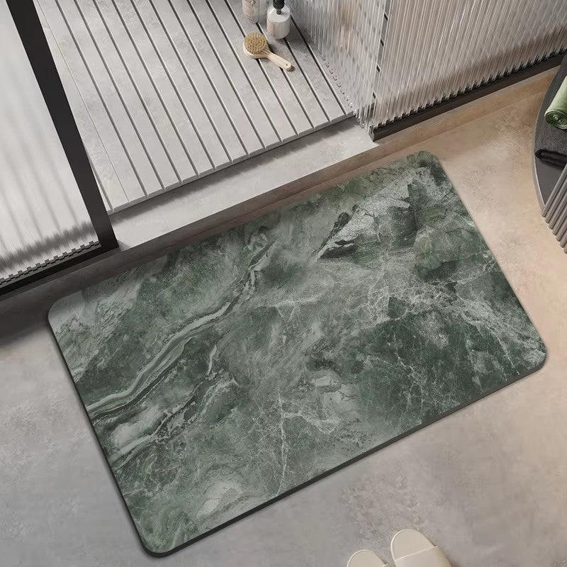 Dark Grey Bath Mat Rug Bathroom Rugs Fit Non Slip Bathroom Mat Quick Dry Absorbent Rubber Bath Mats for Bathroom Floor Shower 40*60cm