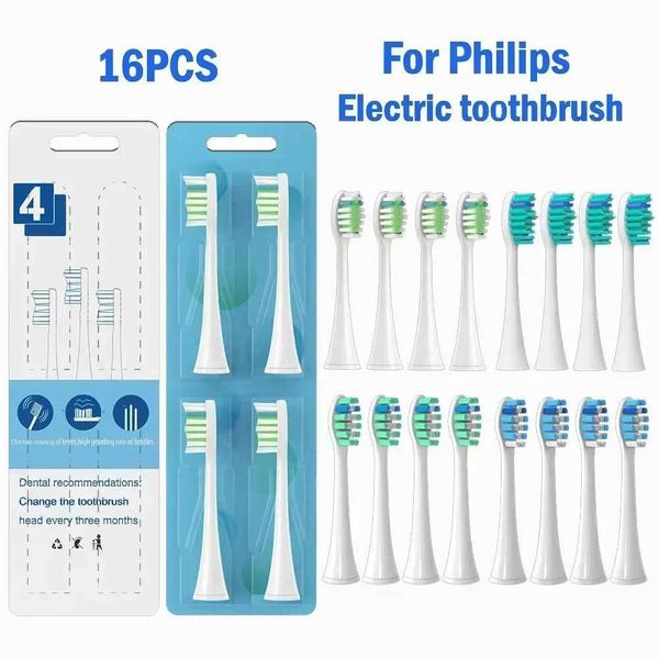 Cabeças de escova de reposição para Philips Sonicare dentes escova Cabeça HX9 HX6 HX3 Série HX3210 3211 6150 6500 6510 6530 9342 6730T250120