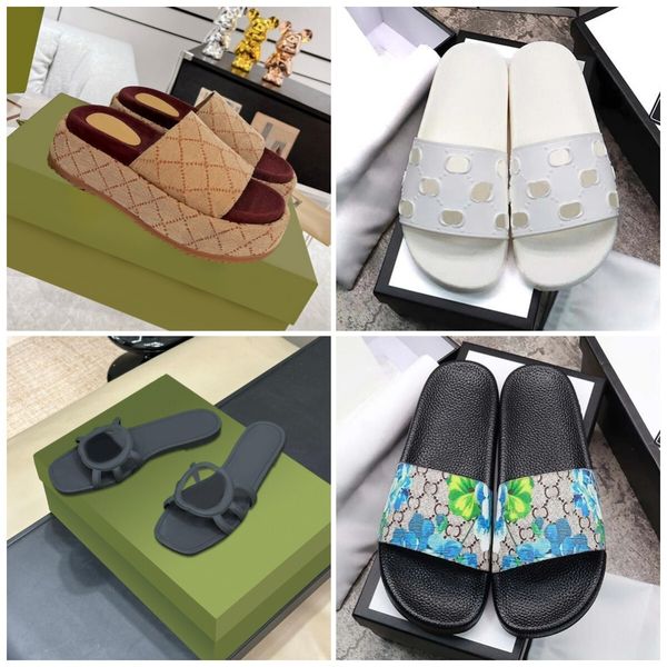 Designer sandal for woman wedge thick heel sandles sandel slipper platformt sandals women casual shoes summer flat fashion beach slides slip