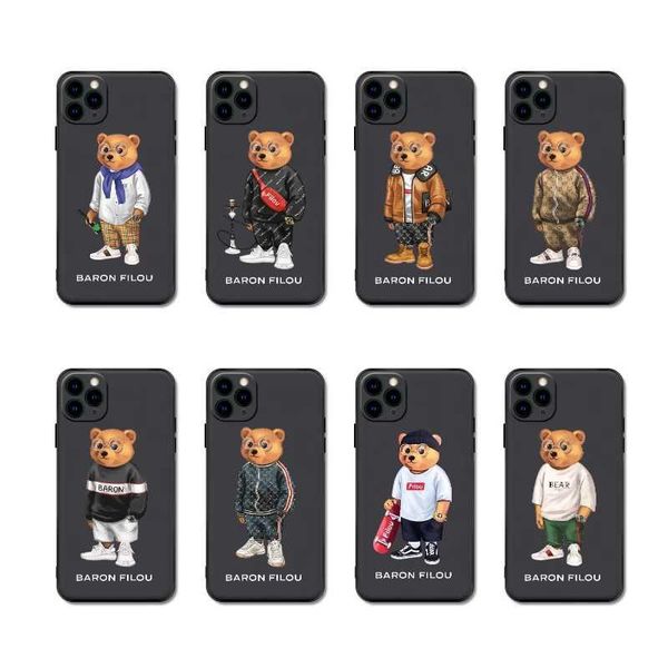 Cell Phone Cases Suitable for iPhone 14 15 13 12 11 Pro Max Mini 7 8 Plus Xr X Se phone cover stylish and casual Fundas Capa H250210