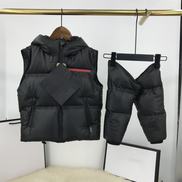 Kids Coats Baby clothes Down Coat kids clothe Designer Hooded Thick Warm Outwear Boy Girls designers Outerwear 90% White Duck Jackets Sleeve