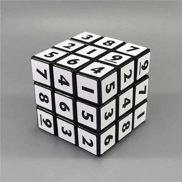 Magic Cubes Sudoku Number Magic Cube 3x3x3 Professional Fast Magic Cube Puzzle Childrens Educational Toys Adult Children Gift S2412192