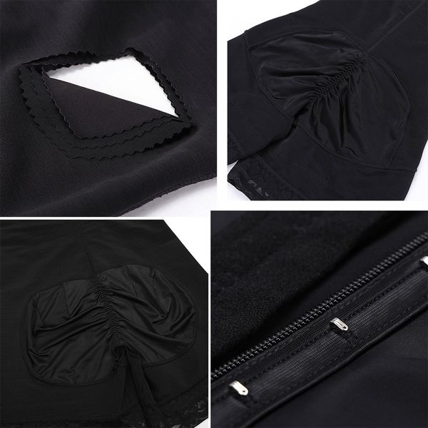 Stage 2 Faja With Bra Butt Lifter Adjustable Front Closure Body Shaper Full Body Control Faja Short-Bra Slimming Fajas