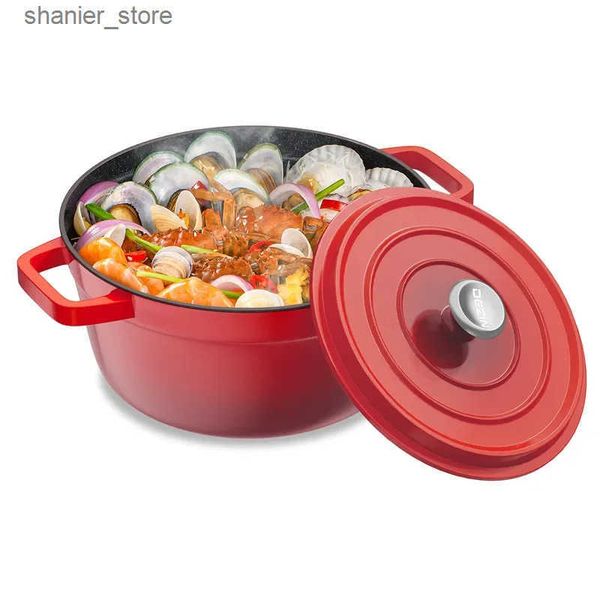 Pans Household ceramic soup cast iron cookware pottery potter L240910