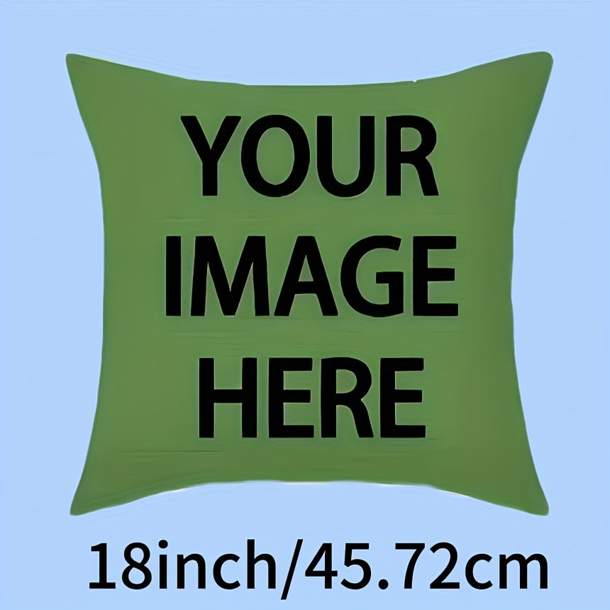 TEMU Customizable Double-sided Photo-printed Pillowcases For Living Rooms, Bedrooms, And Car Cushions. Design Personalized Family Photo Albums And