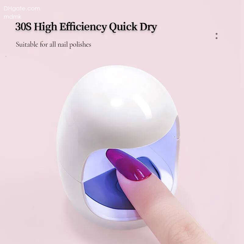 Dryer Lamp USB UV LED 6W MINI Pink Egg Cat Designs Drying Timing Light Fast Dry Curing Nail Manicure hine For Gel X250710