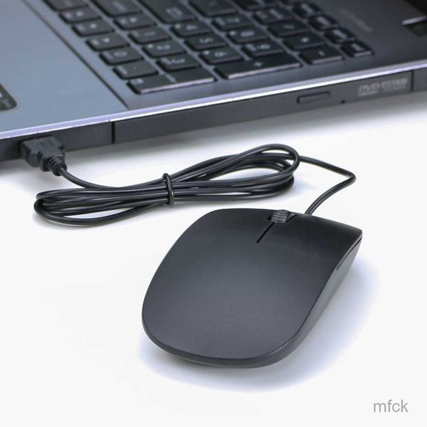 Mice USB Wired Mouse Ultra thin 3 Buttons 1200DPI Optical 3D Roller Computer Mouse USB Gaming Mouse For PC Computer Gaming