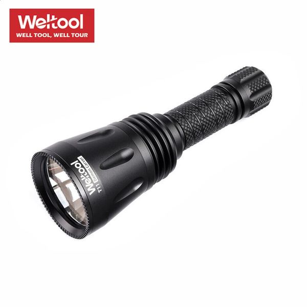 Weltool T11 Sword Ghost spotlight captures 680 meter white light yellow search flashlight 241206