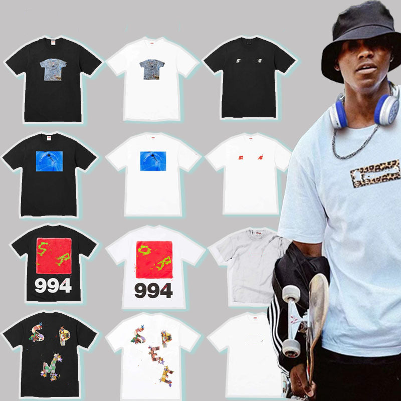 mens t shirt designer shirt women graphic tee Sports clothing clothes tshirts cotton Street graffitir High street hipster Loose fitting plus size to