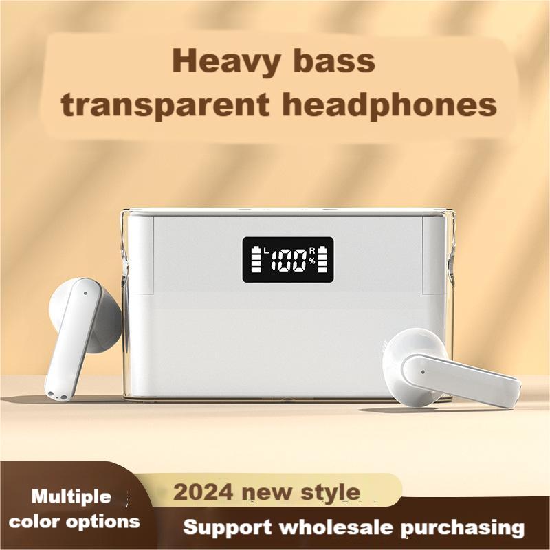 TWS Bluetooth headphone New Style In-ear Earphone Wireless Earphone TM11 Model Mirror screen LED display Two Earbuds with built-in Microphone high Q