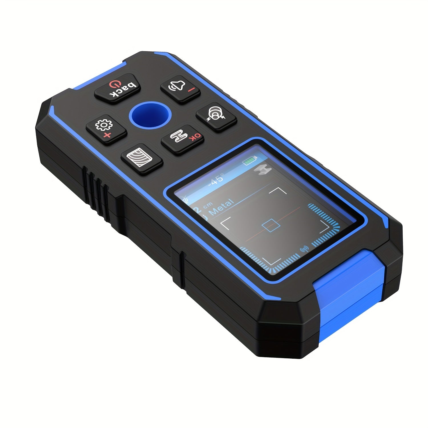 TEMU Noyafa Nf-513 Metal Detector Wall Scanner Ac Live Cable Wires Metal Wood Studfind With Positioning Hole Wall Detector, Wall Detector Scanner,