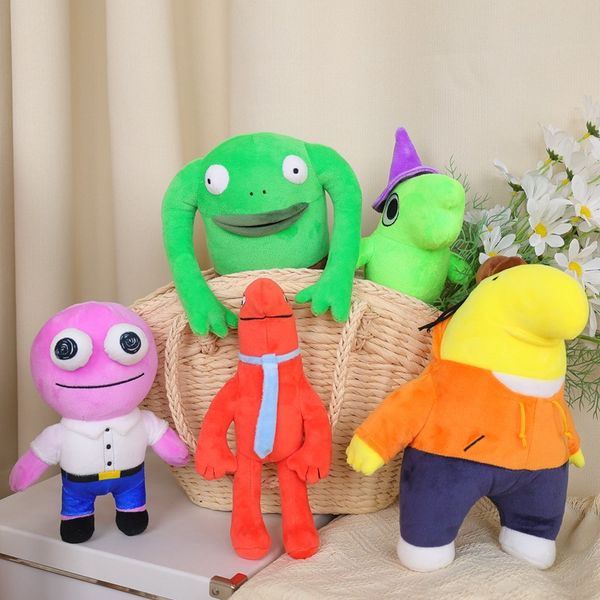 Stuffed Plush Animals Cute Alien Xenomorph Plush Toy Cartoon Plush Dolls Soft Stuffed Plush Toys for Boys Girls Fans Christmas Birthday Gift