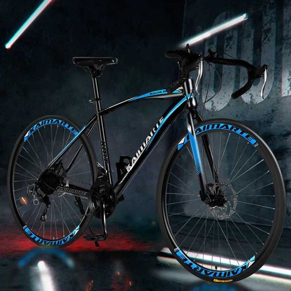 Bikes 700C mountain bike variable speed student dual disc brake wheel road single bike rear magnesium alloy wheel Futiao wheel Q241029