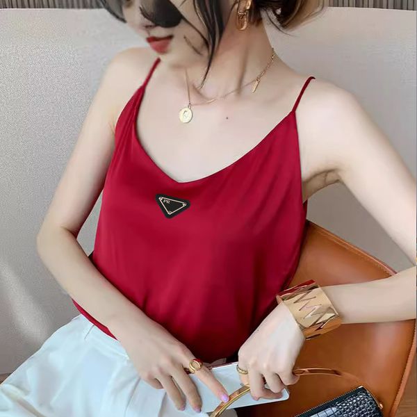 Women&#039;s Tanks & Camis Designer Fashion Women Tank Top T Shirt Clothing Casual Luxury P Home Street Short Sleeve D75V
