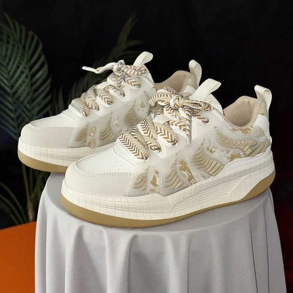 Running Shoes 2024 Fashion Designer Mens Jogging Sneakers Niche Platform Chunky Skate Shoes Sports Male Athletic Footwear Outdoor Trainers z