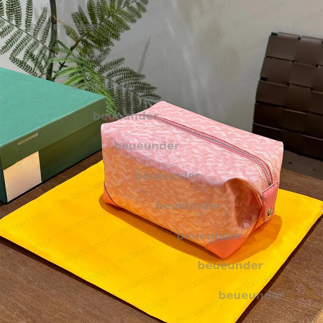 Designer Mini Makeup Bag For Women Travel Luxury Handbag Lady Girls Cosmetic Bag Fashion Toiletry Bag Zipper Wash Pouch Toiletry Purse BFD2501097