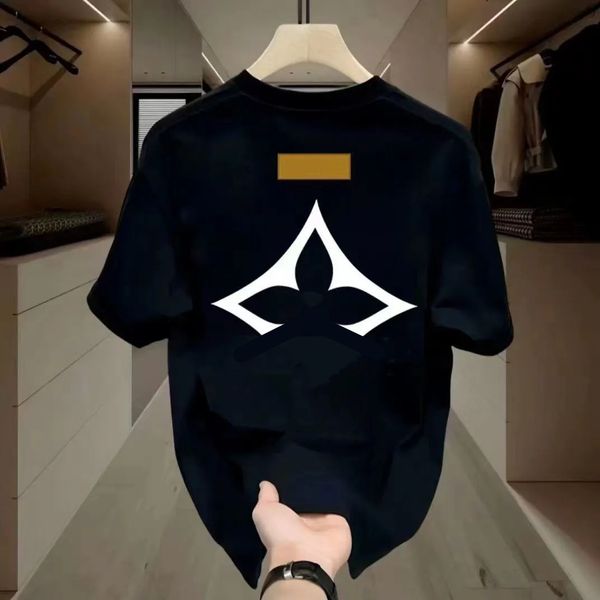 Designer T Shirts Mens t Shirt Luxury Tee Thick Cotton Printed Short Sleeve Mens Tops Streetwear Loose Design casual fashion short sleeved T