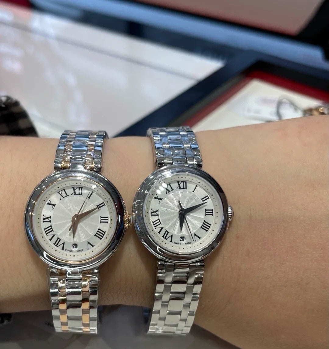 Top sweet girl 1853 TISSOTI watch designer luxury quartz movement women watches high qualit rose gold stainless steel strap Little Beauty PRX Wristw