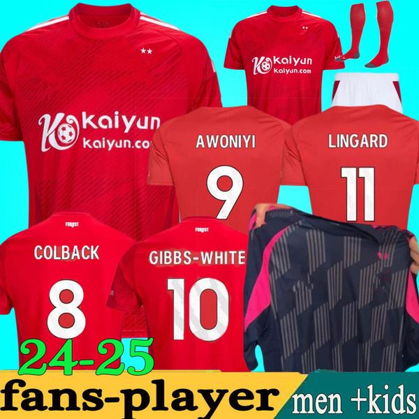 LINGARD Soccer Jerseys GRABBAN Johnson Surridge Men Kids Home Kit Awoniyi AMEOBI KROVINOVIC Zinckernagel Away Football Shirts