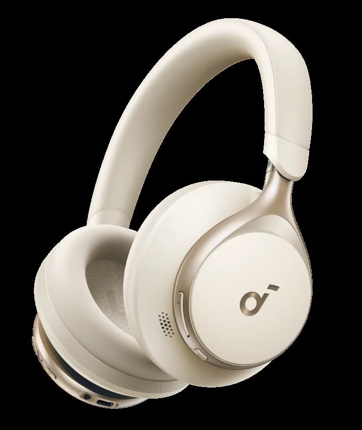 Wireless Bluetooth Headphones with Active Noise Cancellation and Customizable Bass