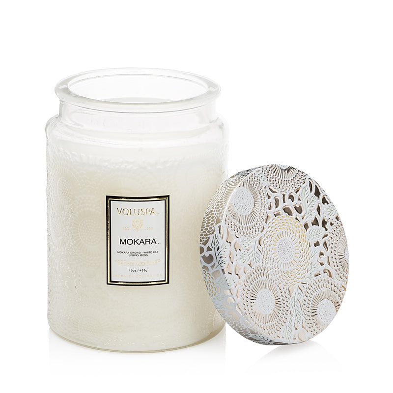 Voluspa Mokara Large Jar Candle 18 oz.