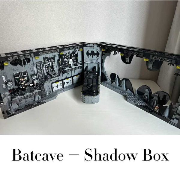 Christmas Toy Supplies 2024 New Batcave Shadow Box Classic Model Building Kit Blocks 76252 Brick Toys Adult Birthday Gift 3981pcs 7 Numbers