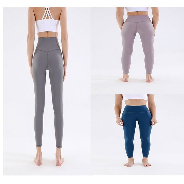 Leggings for women designer Yoga Outfits High Waist Leggings Sport Women Fitness Tights Sports Pants Fitness Elastic Pant High Waist Tummy C