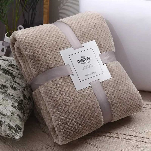 Throw Blanket for Sofa Winter Blanket King Size Home Warm Plaid Comforter Bedspread Bedding Sheet Y240829