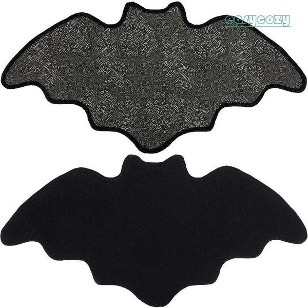 Black Spider Web Halloween Rug Bathroom Rug for Halloween Decor Spooky Gothic Bath Mat Non-Slip Tufted Mat for Front Door Living 3 c85