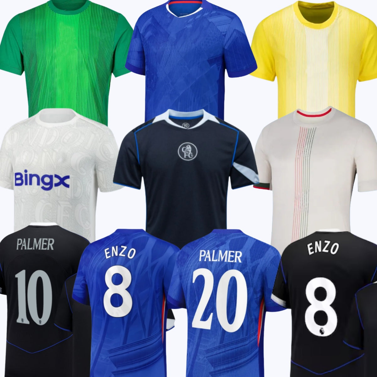 ENZO CFC GARNACHO PALMER 120th Anniversary soccer jersey 25 26 ESTEVAO GITTENS pedro DELAP HATO MUDRYK NETO 2025 2026 football shirt adult kids kit