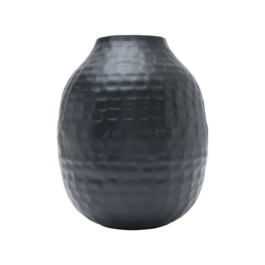 Karaca Home Moroccan Vase, 20.5cmx20.5cmx30cm, Black