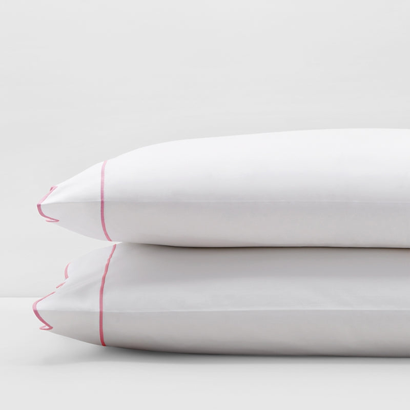 Matouk Butterfield King Pillowcase, Pair