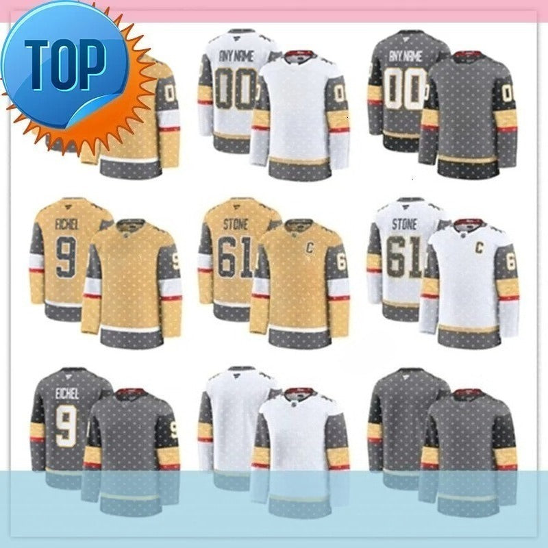 Jack Eichel Golden Knights Hockey Jersey men Noah Hanifin Tanner Pearson Brett Howden Keegan Kolesar Alex Holtz Cole Schwindt Victor Olofsson Ivan B