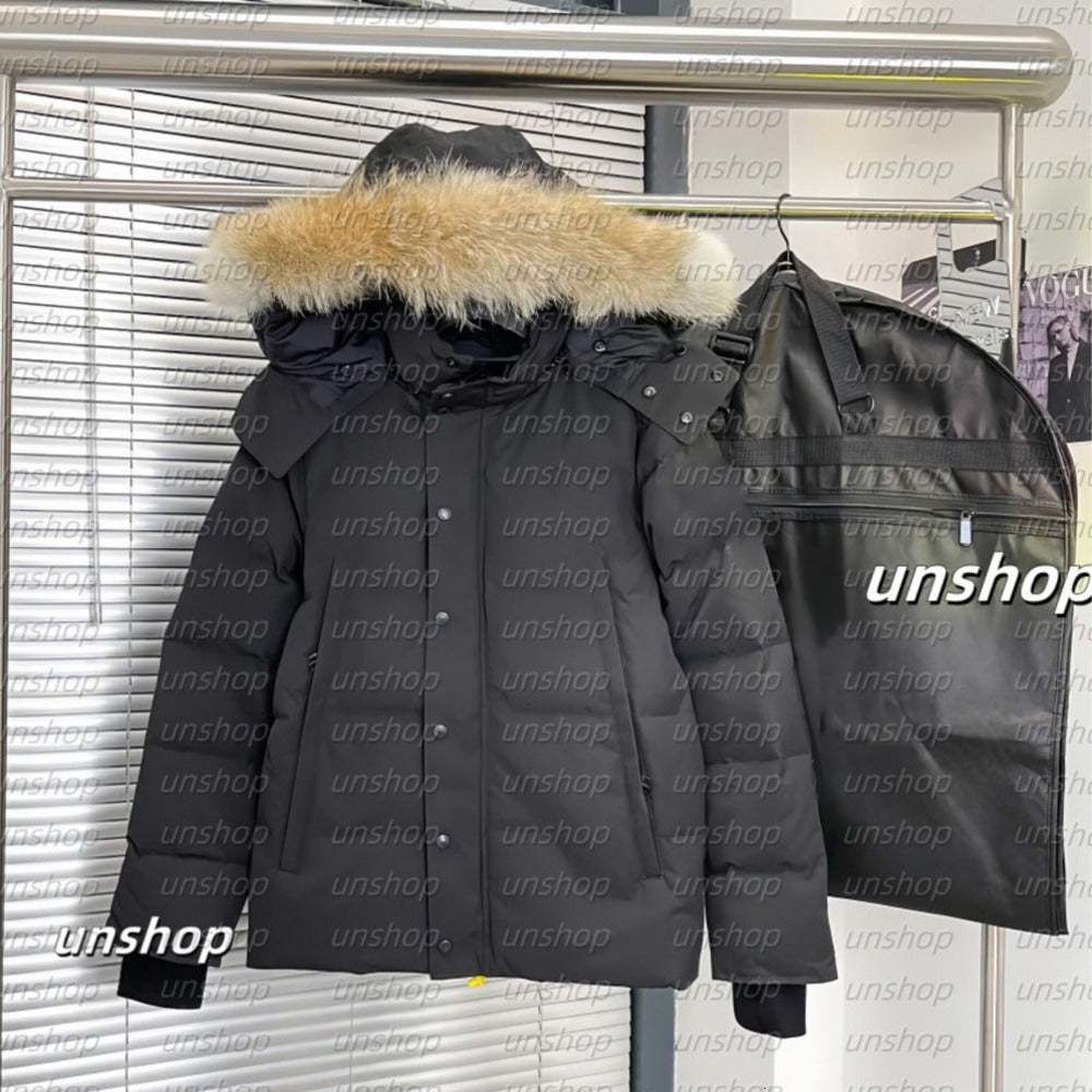 New Style Fashion Classic Winter Men casual parka White duck outerwear Hooded canada Keep Warm Down Jacket Manteau outdoor goose coat xs-3Xl yy