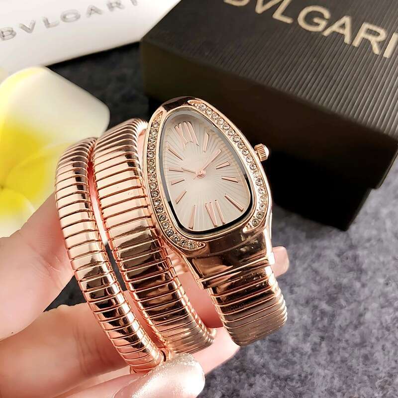 Bvlagri Watch For Women 2025 New Womens Watches Quartz Watch High Quality Top Luxury Brand Designer Clock Leather Belt Fashion Elegance Snake Style