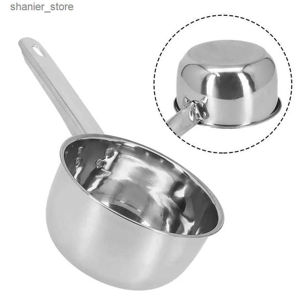 Pans Stainless steel uncoated non-woven fabric sauce household milk cooking pot frying pan induction cookware gas stove kitchen utensils L24
