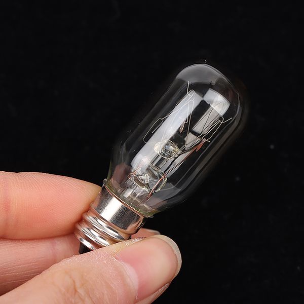 T20 E12 Microwave Light Bulb 120V 15W-25W Refrigerator Bulbs Light Oven Mini Bulbs Fridge Salt Lamp Heater Home Useful
