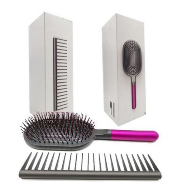 Hair Brushes Styling Set Designed Detangling Hair Comb Paddle Brush Hair Dryer with Box