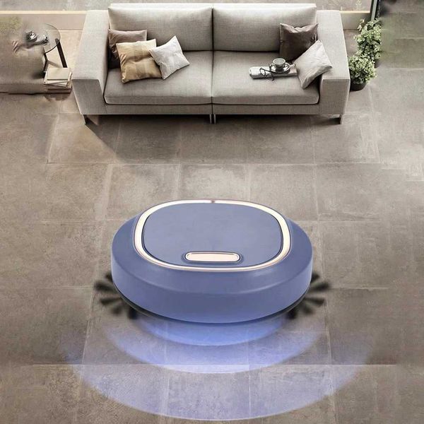 NEW USB Wireless Vacuum Cleaner Robot 3 In 1 Sweeping Mopping Household Cleaning Robot Floor Carpet Sweeper Dust Collector M240905
