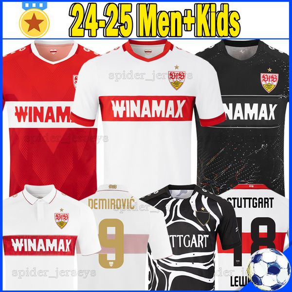24 25 VfB StutTgartS Soccer Jerseys Retro 2006 07 DEMIROVIC MILLOT WOLTEMADE 2024 2025 UNDAV FUHRICH EL BILAL Football Shirts Men Uniforms K