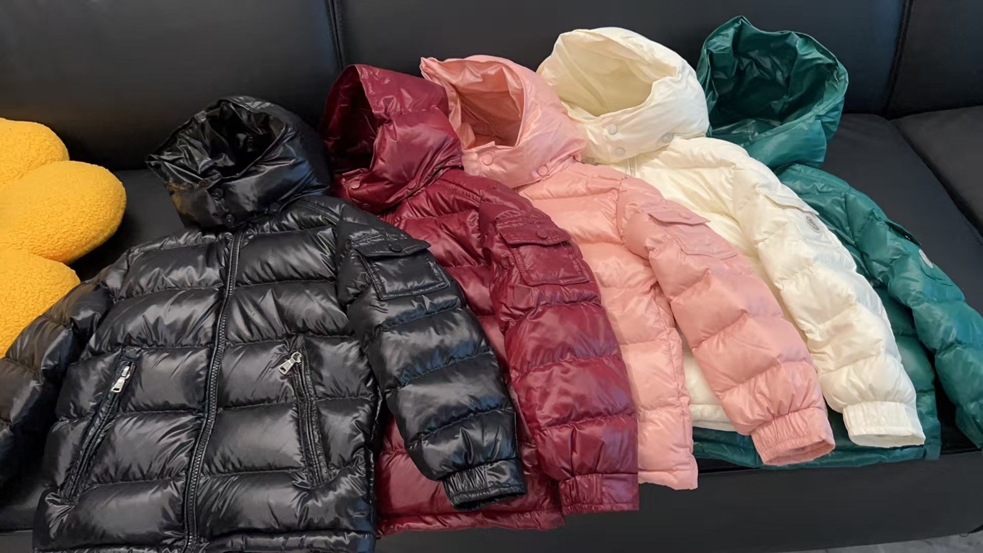 luxury kid down jacket hoodies baby puffer coat girl pink winter jacket boy hood kids clothes hooded Christmas vacation school start gifts Outerwear