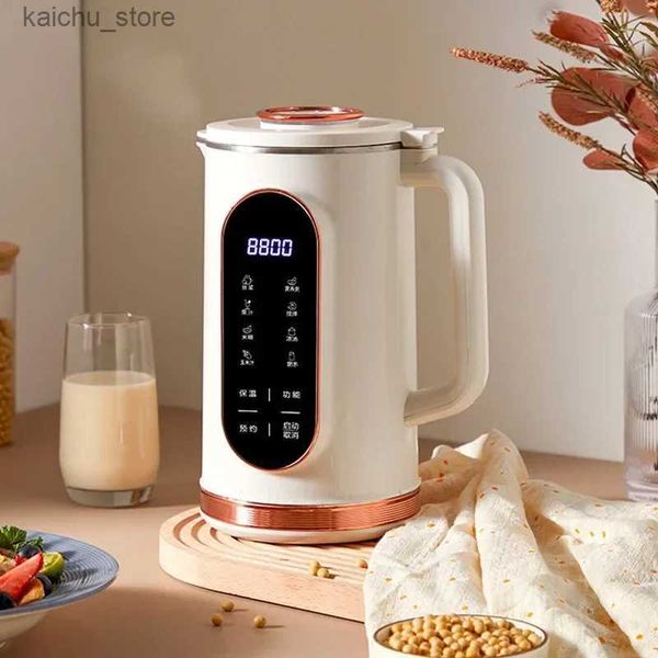 Juicers Electric soy milk machine 10 blades breakfast machine JU479 mixer mall soy milk manufacturer wall breaking machine 1500ml Y240418