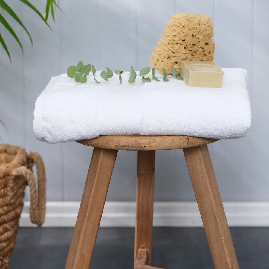 Karaca Home 100% Turkish Cotton Bath Towel, 85cmx150cm, White