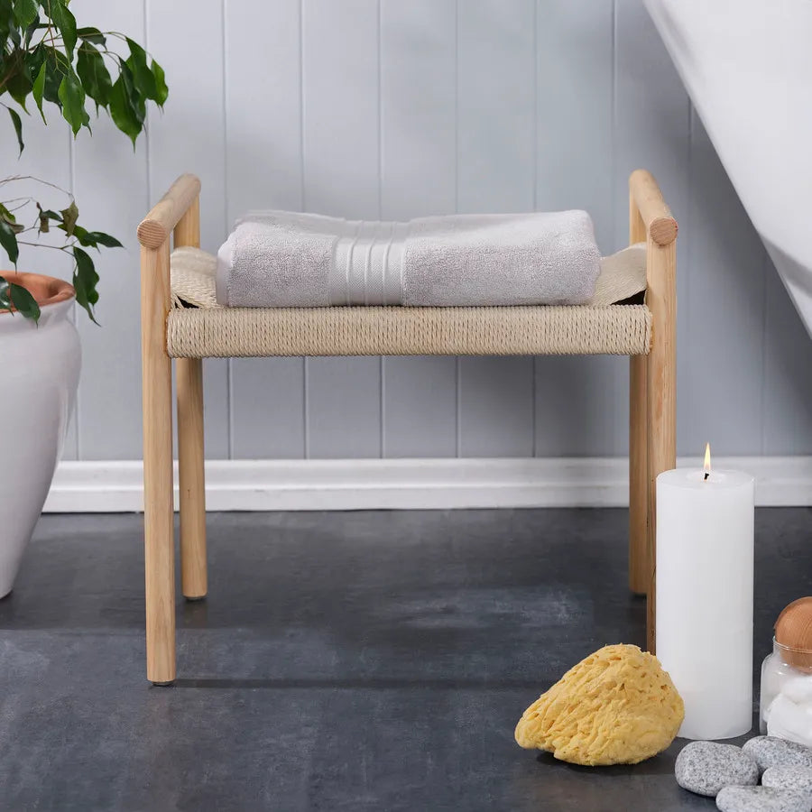 Karaca Home 100% Turkish Cotton Bath Towel, 85cmx150cm, Grey