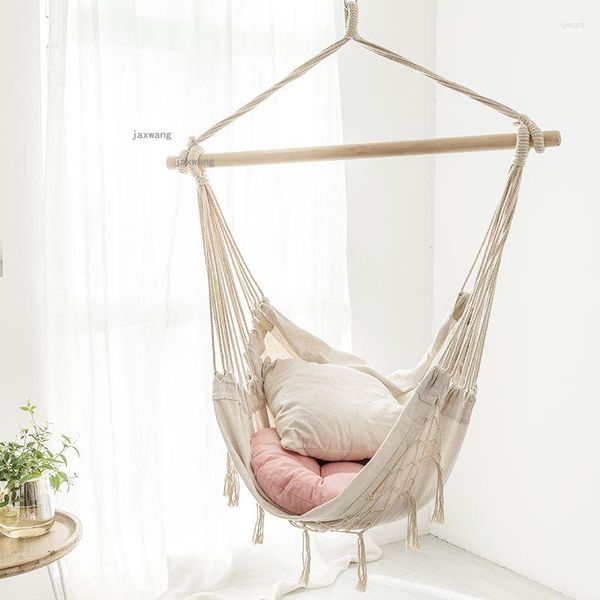 Camp Furniture Outdoor Balcony Courtyard Garden Patio Swings Creative Designer El Hanging Chair Modern Villa Cafe Small Apartment Hammocks H