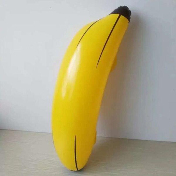 Banana 60Cm Creative Iatable Big Blow Up Pool Water Toy Kids Children Fruit Toys Party Decoration s