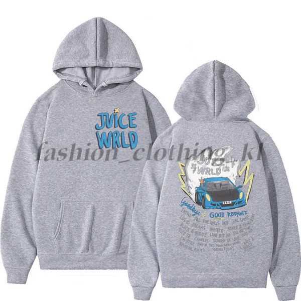 Juice World Hoodie Juicer Hoodie Designer Hoodie Men Hip Hop Casual Autumn Hoodies Cotton Pullover Classic With Hat Long Sleeve Graphic Car