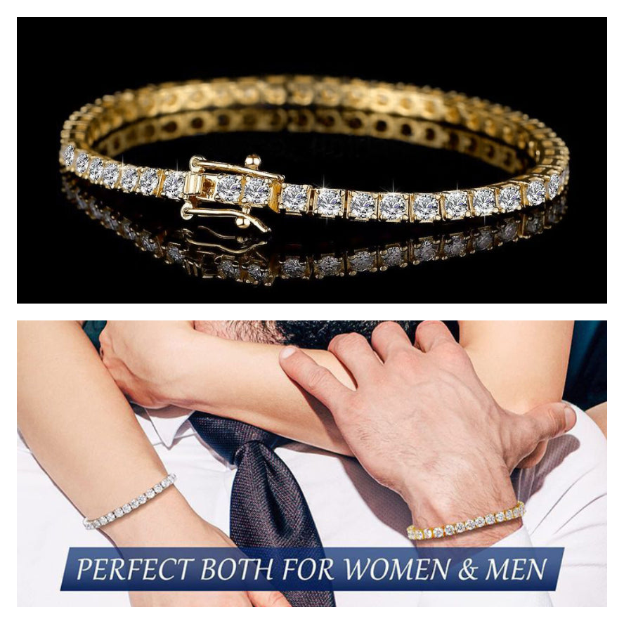 jewlery designer for women designer jewellery bracelet designer Classic tennis bracelet moissanite bracelet vvs diamond accessories silver jewelry b