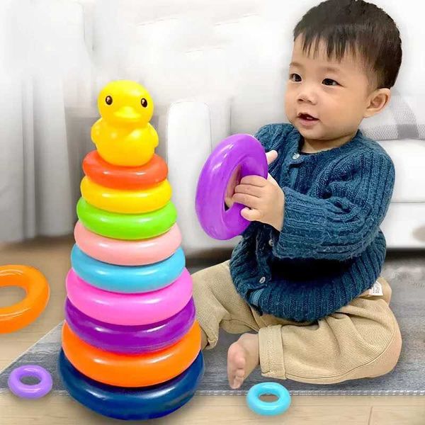 Montessori Baby Toy Rolling Ball Tower Montessori Educational Games For Babies Stacking Track Baby Development Toys 1 2 3 YearsXJ241212