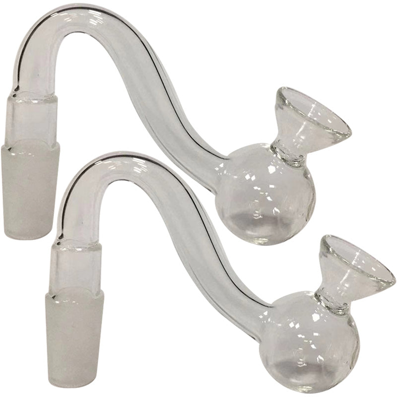 Glass Oil Burner Pipe Smoking Bowl Bubbler 10mm 14mm 18mm Male DownStem Bowls Slide For Water Hookahs Bongs